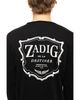Zadig & Voltaire Zadig & Voltaire Monastir Cotton Loose Crewneck Logo Sweater - 4