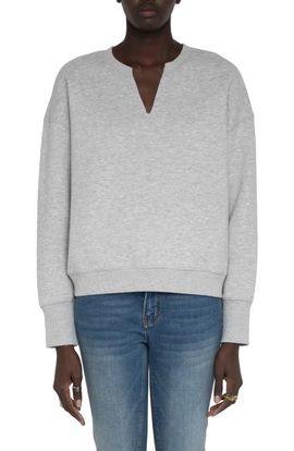 Zadig & Voltaire Zadig & Voltaire Olive Graphic Cotton Blend Sweatshirt