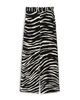 Zadig & Voltaire Zadig & Voltaire Pin Zebra Print Pull On Pants - 6