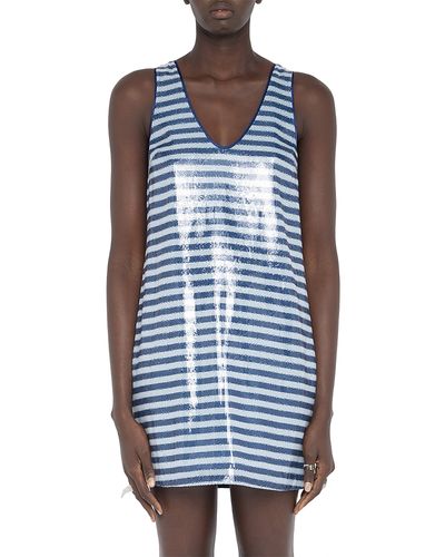 Zadig & Voltaire Zadig & Voltaire Rasha Sequin Stripe Dress