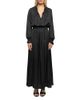 Zadig & Voltaire Zadig & Voltaire Rayado Satin Smocked Maxi Dress - 1