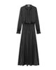 Zadig & Voltaire Zadig & Voltaire Rayado Satin Smocked Maxi Dress - 5