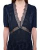 Zadig & Voltaire Zadig & Voltaire Redox Jacquard Paisley Print Silk Dress - 4