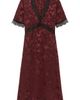 Zadig & Voltaire Zadig & Voltaire Redoxal Horse Jacquard Silk Midi Dress - 4