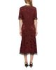 Zadig & Voltaire Zadig & Voltaire Redoxal Silk Lace Trim Midi Dress - 2
