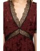 Zadig & Voltaire Zadig & Voltaire Redoxal Silk Lace Trim Midi Dress - 4
