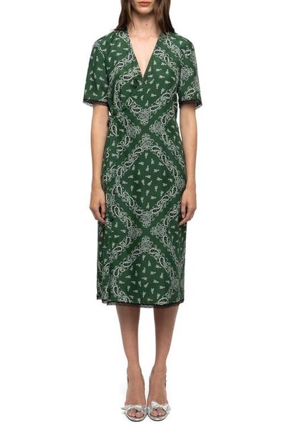 Zadig & Voltaire Zadig & Voltaire Reforme Silk Wrap Dress