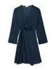 Zadig & Voltaire Zadig & Voltaire Remoir Satin Wrap Midi Dress - 5