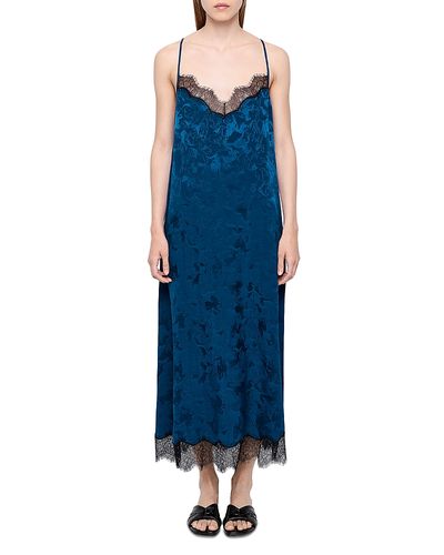 Zadig & Voltaire Zadig & Voltaire Respa Jacquard Horses Silk Dress