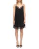 Zadig & Voltaire Zadig & Voltaire Respas Silk Lace Trim Mini Dress - 1