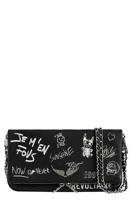 Zadig & Voltaire Zadig & Voltaire Rock Arty Tag Leather Clutch