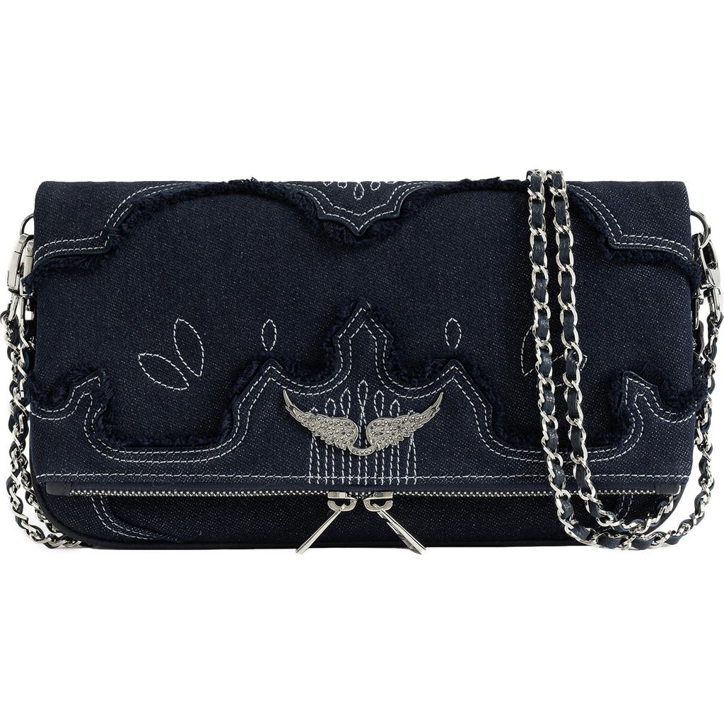 Zadig & Voltaire Zadig & Voltaire Rock Denim Clutch