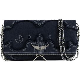 Zadig & Voltaire Zadig & Voltaire Rock Denim Clutch