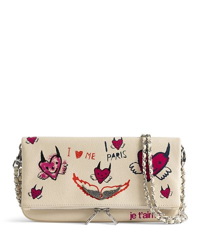 Zadig & Voltaire Zadig & Voltaire Rock Grained Leather Bloomy Bag