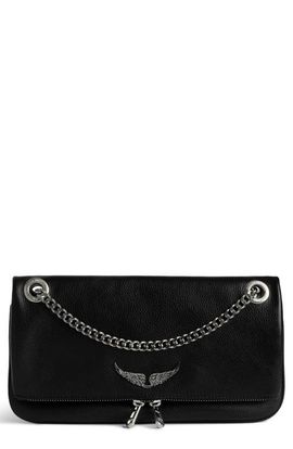 Zadig & Voltaire Zadig & Voltaire Rock II Grained Leather Crossbody Bag