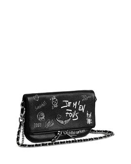 Zadig & Voltaire Zadig & Voltaire Rock Mini Arty Tag Leather Shoulder Bag