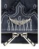 Zadig & Voltaire Zadig & Voltaire Rock Mini Western Denim Clutch - 5