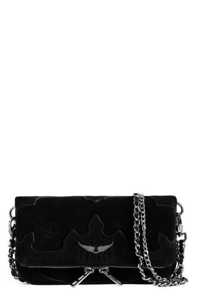 Zadig & Voltaire Zadig & Voltaire Rock Nano Western Leather Crossbody Bag