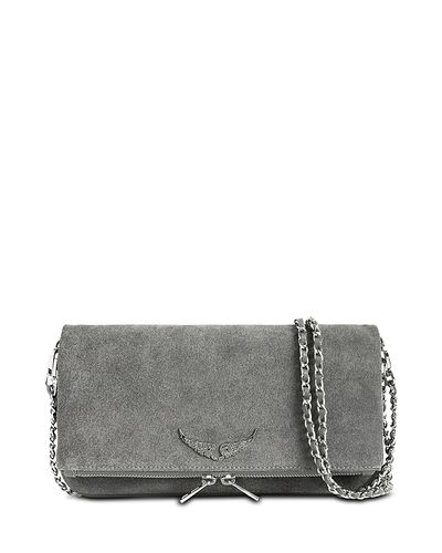 Zadig & Voltaire Zadig & Voltaire Rock Suede Shoulder Bag