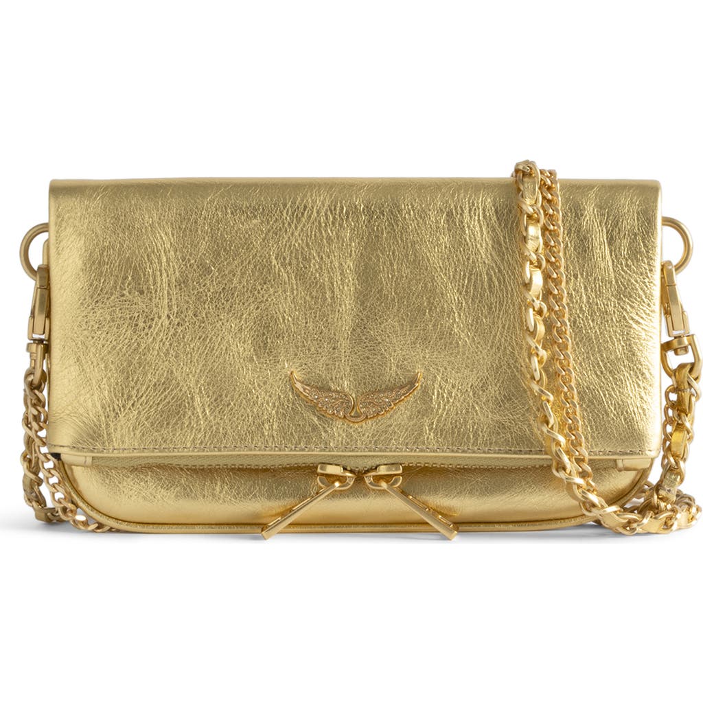 Zadig & Voltaire Zadig & Voltaire Rock Vintage Metallic Crossbody Bag