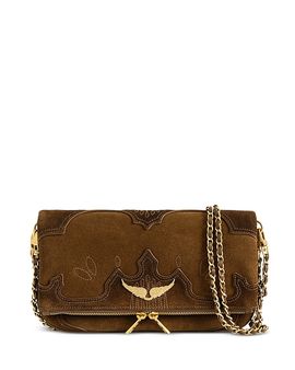 Zadig & Voltaire Zadig & Voltaire Rock Western Suede Clutch