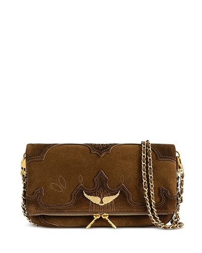 Zadig & Voltaire Zadig & Voltaire Rock Western Suede Clutch