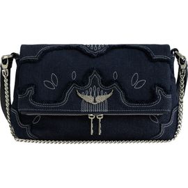 Zadig & Voltaire Zadig & Voltaire Rocky II Denim Crossbody Bag