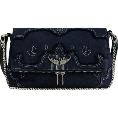 Zadig & Voltaire Zadig & Voltaire Rocky II Denim Crossbody Bag