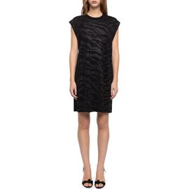 Zadig & Voltaire Zadig & Voltaire Roe Strass Zebra Sleeveless Cotton Dress