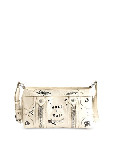 Zadig & Voltaire Zadig & Voltaire Sunny Mood Tattoo Leather Crossbody Bag