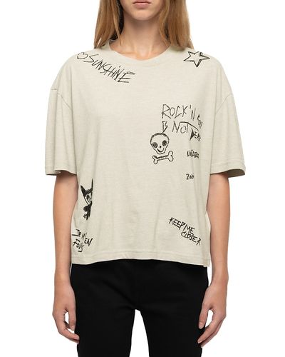 Zadig & Voltaire Zadig & Voltaire Taida Embellished Tee