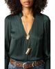 Zadig & Voltaire Zadig & Voltaire Tinous Satin Shirt - 5