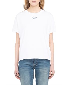 Zadig & Voltaire Zadig & Voltaire Tommer Rhinestone Graphic Tee