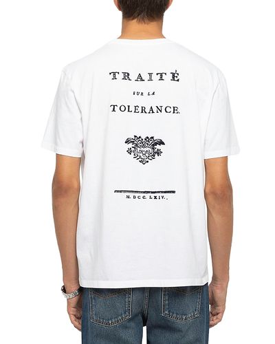 Zadig & Voltaire Zadig & Voltaire Tommy Zv Cotton Logo Crewneck T-Shirt