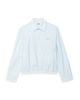 Zadig & Voltaire Zadig & Voltaire Toria Cotton Stretch Ruched Hem Shirt - 5