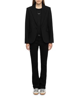 Zadig & Voltaire Zadig & Voltaire Vavy Strauss Rock N Roll Blazer