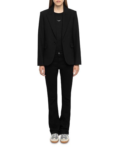 Zadig & Voltaire Zadig & Voltaire Vavy Strauss Rock N Roll Blazer