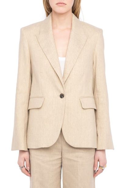 Zadig & Voltaire Zadig & Voltaire Vavy Tailleur Pinstripe Blazer