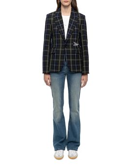 Zadig & Voltaire Zadig & Voltaire Vavy Tailleur Tartan Blazer