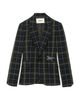 Zadig & Voltaire Zadig & Voltaire Vavy Tailleur Tartan Blazer - 5
