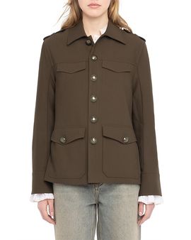 Zadig & Voltaire Zadig & Voltaire Veraman Button Front Blazer
