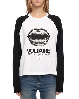 Zadig & Voltaire Zadig & Voltaire Walkra Cotton Embellished Tee