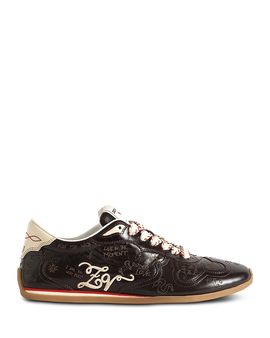 Zadig & Voltaire Zadig & Voltaire Women's Laser Tagged Leather Dance Sneakers