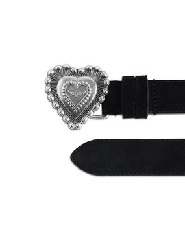 Zadig & Voltaire Zadig & Voltaire Women's Sante Fe Crush Leather Belt