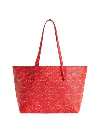 Zadig & Voltaire Zadig & Voltaire Z Shopper Monogram Coated Canvas Tote