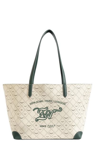 Zadig & Voltaire Zadig & Voltaire Z Shopper XL Monogram Faux Leather Tote