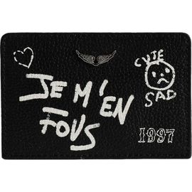Zadig & Voltaire Zadig & Voltaire ZV Pass Arty Leather Luggage Tag
