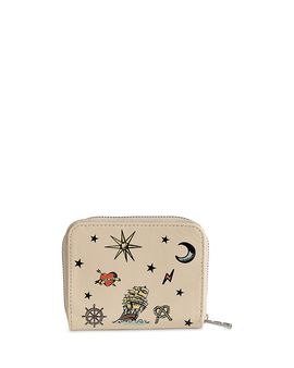 Zadig & Voltaire Zadig & Voltaire Zv Tattoo Mini Leather Coin Purse