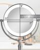 Zadro Zadro Makeup Mirror with Light and 10X/1X Magnifications and USB Charging Port - 3