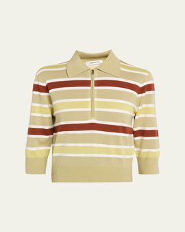 ZANKOV David Striped Merino Wool Pullover
